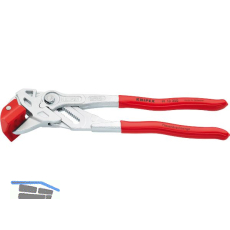 KNIPEX Fliesenbrechzange 9113, verchromt, Kunststoff-Griffe, L=250 mm