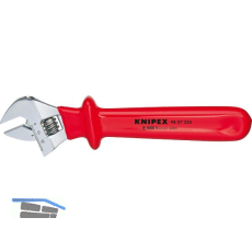 KNIPEX Einmaulschl�ssel isoliert verstellbar 9807, SW bis 30 mm, L=260 mm