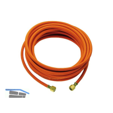 Propangasschlauch mit Anschluss L�nge 10 m 6,3 x 5 mm