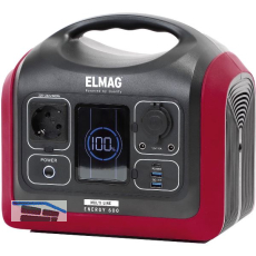 ELMAG Powerstation Energy tragbar 600 Watt