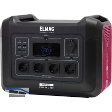 ELMAG Powerstation Energy tragbar 2400 Watt