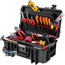 KNIPEX Werkzeugkoffer Robust26 Move Elektro 550x225x350 mm 22-teilig
