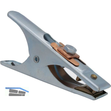 ELMAG Pol-Schwei�klemme mit Kupferlitze f�r 250 Ampere