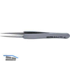 KNIPEX Gummi-Pinzette 922114ESD Edelstahl L�nge 130 mm