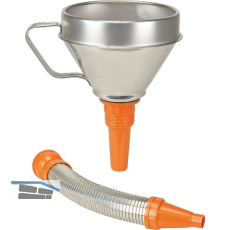 PRESSOL Trichter-Set mit Auslaufrohr Stahlblech � 200 mm