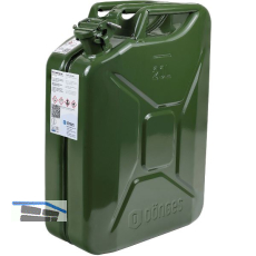 Kraftstoffkanister Stahlblech lackiert oliv Inhalt 10 Liter