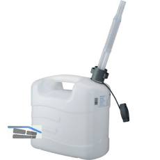 PRESSOL Wasserkanister Polyethylen mit Auslaufrohr Inhalt 10 Liter