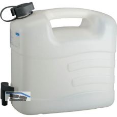 PRESSOL Wasserkanister Polyethylen mit Ablasshahn Inhalt 10 Liter