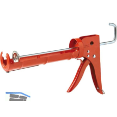 SCHULLER Kartuschenpistole mit Halbschale und Zahnstange f�r 310 ml Kartuschen