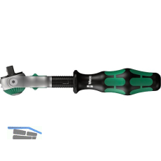 WERA Umschaltknarre Zyklop Speed 8000 A 1/4" vierkant