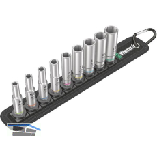 WERA Steckschl�ssel-Satz 1/4" Zyklop Belt A Deep1 9-teilig