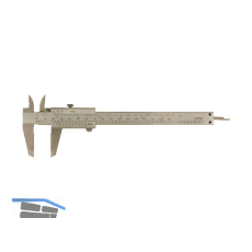 SOLIDO Messschieber mit Feststellschraube DIN 862 Messbereich 0-150 mm