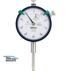 MITUTOYO Messuhr 2050 AB-19 Messbereich 20 mm Ablesung 0.01 mm