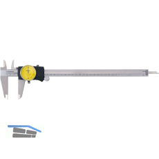 MITUTOYO Uhrenmessschieber 505-745 mit Feststellschraube Messbereich 0-300 mm