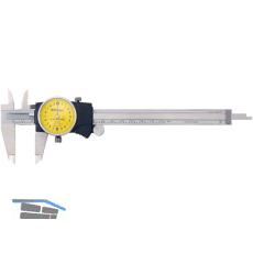 MITUTOYO Uhrenmessschieber 505-730 mit Feststellschraube Messbereich 0-150 mm