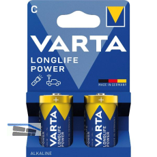 VARTA Batterie Longlife Power LR14/C 1,5 Volt 2 St�ck