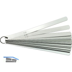 RICHTER F�hlerlehre Messbereich 0,05-1,00 mm Blattl�nge 200 mm 20 Blatt