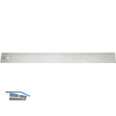 HELIOS PREISSER Stahllineal mattverchromt mit Fase L�nge 500 mm