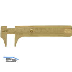 HELIOS PREISSER Knopfma� Messing Messbereich 0-100 mm