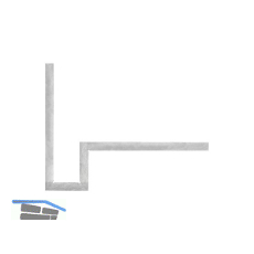 Flanschenwinkel Schenkell�nge 400 x 400 mm