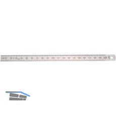 HELIOS PREISSER Stahlma�stab biegsam 1000x20x0.5mm EG-Pr�fzeichen Genauigkeit II