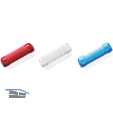 MASTA Nagelb�rste Nylon verschiedenf�rbig doppelt L�nge 9 cm