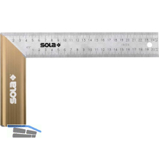 SOLA Winkelhaken SRB Aluschenkel mit 45�/135� Gehrungsanschlag 400 x 170 mm