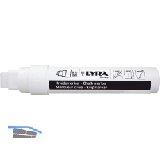 LYRA Kreidemarker Strichbreite 8-15 mm wei�