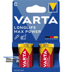 VARTA Batterie Longlife Max Power LR14/C 1,5 Volt 2 St�ck