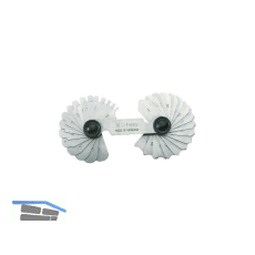 Radienschablone 15.5-25 mm 15 Blatt zum Messen von Innen- und Au�enradien