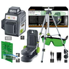 LASERLINER Multifunktions-Linienlaser PocketPlane 3G Set 3,7 V 3,6 Ah Li-Ion