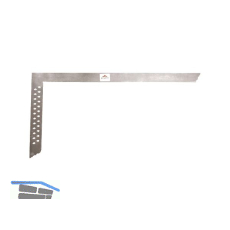 STUBAI Zimmermannswinkel mit Anrei�l�cher Schienenl�nge 700 mm