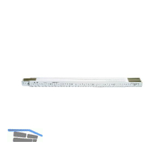 Spezial-Holz-Gliederma�stab 8 Glieder mit Feder 4 m