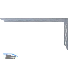 HEDUE Zimmermannswinkel Niro mit Anrei�l�cher Schienenl�nge 700 x 300 mm