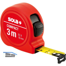 SOLA Rollbandma� Compact 3 m EG-Pr�fzeichen Genauigkeit II