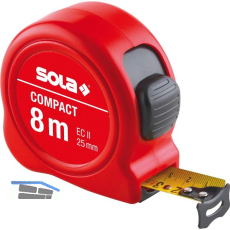 SOLA Rollbandma� Compact 8 m EG-Pr�fzeichen Genauigkeit II