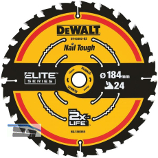 DEWALT Kreiss�geblatt HW � 184x1,65x16 mm Z24 Wechselzahn (WZ) positiv
