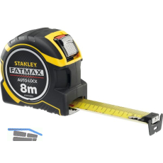 STANLEY Rollbandma� FatMax PRO Autolock 8 m EG-Pr�fzeichen Genauigkeit II