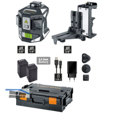 LASERLINER Kreuzlinienlaser X3-Laser Pro 3,7 V 4,5 Ah (IEC) Li-Ion