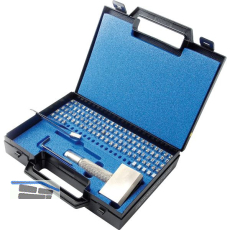 Typensortiment Europa Schrifth�he 4 mm Typenhalter 10-stellig