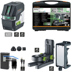 LASERLINER Kreuzlinienlaser MasterCross XPG 7,4 V 2,6 Ah (IEC) Li-Ion