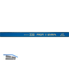 LYRA Tischlerbleistift 338 Profi mittel L�nge 180 mm