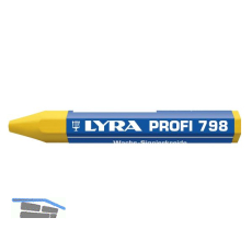 LYRA Wachskreide 798 Sechskantform gelb Inhalt 12 St�ck