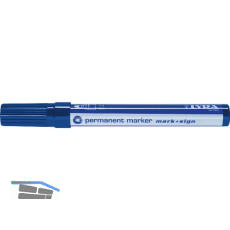 LYRA Permanent-Marker 112 Strichbreite 1-4 mm blau runde Spitze