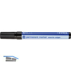 LYRA Permanent-Marker 112 Strichbreite 1-4 mm schwarz runde Spitze