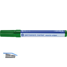LYRA Permanent-Marker 112 Strichbreite 1-4 mm gr�n runde Spitze