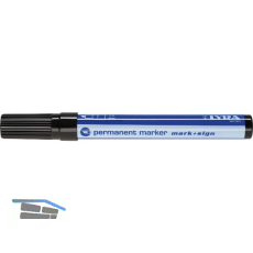 LYRA Permanent-Marker 111 Strichbreite 2-6 mm schwarz schr�ge Spitze