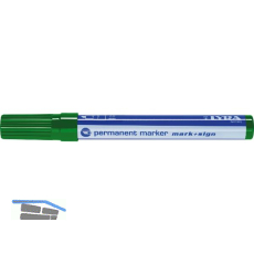 LYRA Permanent-Marker 111 Strichbreite 2-6 mm gr�n schr�ge Spitze