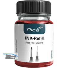 PICA Nachf�lltinten-Set Big-Ink rot Inhalt 25 ml
