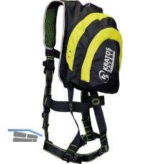 KRATOS 2-in-1 Auffanggurt und Rucksack Adventure